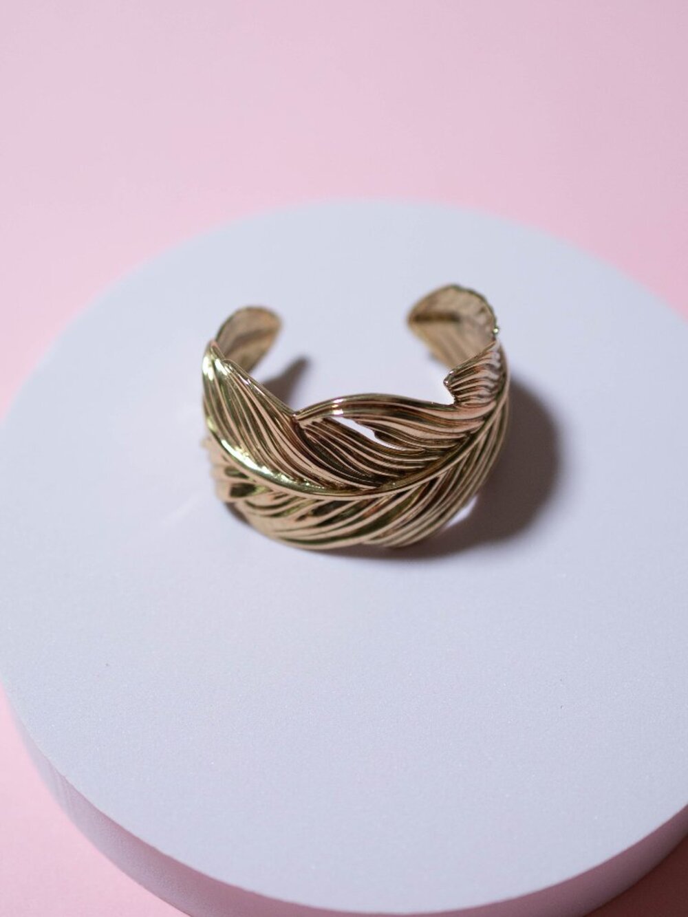 Stella & Dot Gold Cuff Bracelet